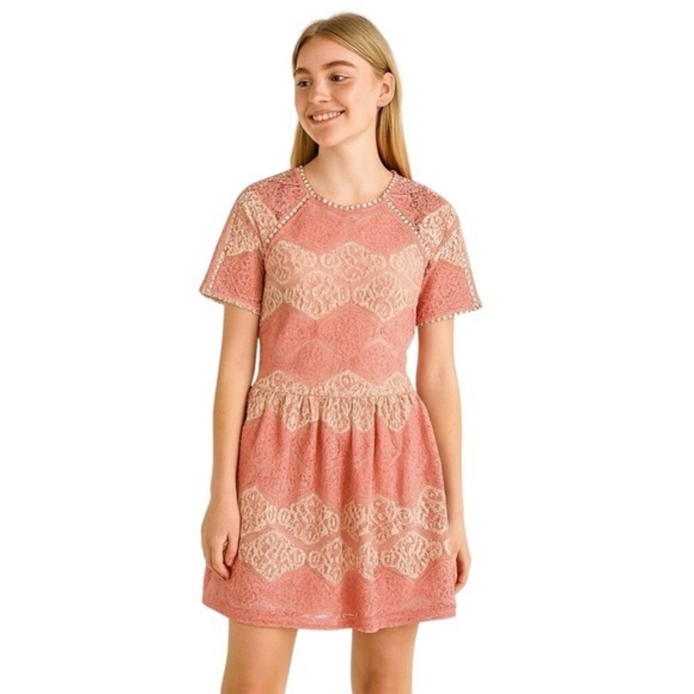 NWT‎ Everly Sz Small Lace Mini Romantic Cottagecore Balletcore Twee Barbie Lace